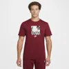 Nike Men's  Sportswear T-shirt In Red