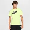 Nike Men's  Sportswear T-shirt In Yellow
