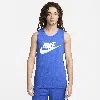 Nike Men's  Sportswear Tank Top In Blue