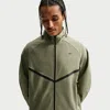 Nike Tech Windrunner Jacket In Green