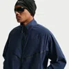 Nike Men's  Sportswear Tech Dri-fit Shori Knit Track Jacket In Blue