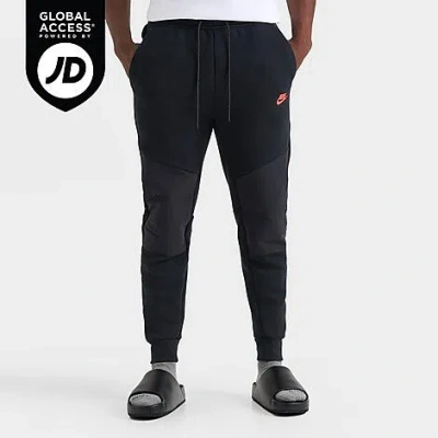 Nike Men's Sportswear Tech Fleece Jogger Pants In Black