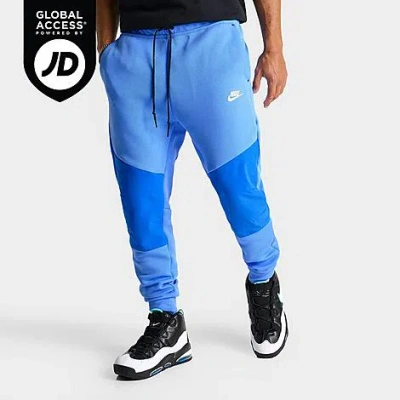 Nike Men's Sportswear Tech Fleece Jogger Pants In Blue