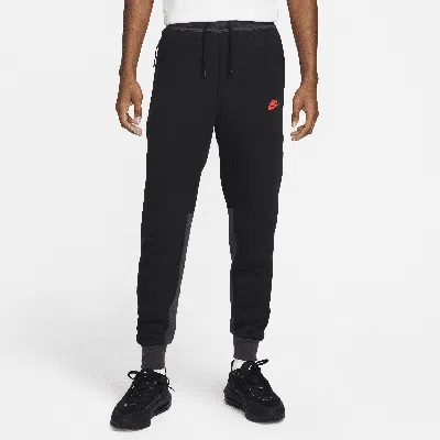 Nike Men's  Sportswear Tech Fleece Jogger Trousers In Black