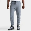 Nike Men's Sportswear Tech Fleece Jogger Pants In Cool Grey/metallic Gold