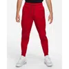 Nike Sportswear Slim Fit Tech Fleece Jogger Pants In Red