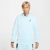 Nike Men's  Sportswear Tech Fleece Pullover Hoodie In Glacier Blue/black
