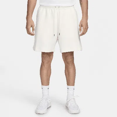 Nike Men's  Sportswear Tech Fleece Reimagined Fleece Shorts In White