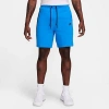 Nike Men's  Sportswear Tech Fleece Shorts In Light Photo Blue/black 