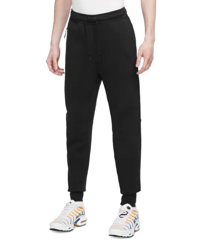 Nike Men's Sportswear Tech Fleece Slim-fit Joggers In Black/black