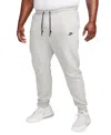 Nike Men's Tech Fleece Joggers In Dk Grey Heather,black