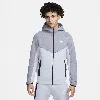 Nike Men's  Sportswear Tech Fleece Windrunner Full-zip Hoodie In Blue