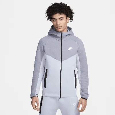 Nike Men's  Sportswear Tech Fleece Windrunner Full-zip Hoodie In Blue