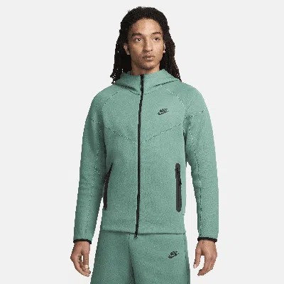 Nike Men's  Sportswear Tech Fleece Windrunner Full-zip Hoodie In Green