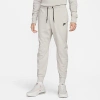 Nike Men's  Sportswear Tech Knit Lightweight Jogger Pants In Light Iron Ore/black