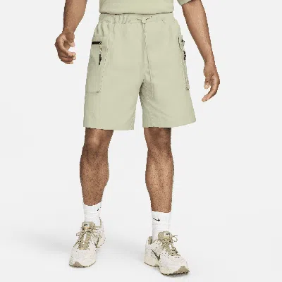 Nike Men's  Sportswear Tech Pack Woven Utility Shorts In Green