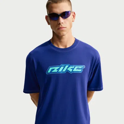Nike Men's  Sportswear T-shirt In Blue