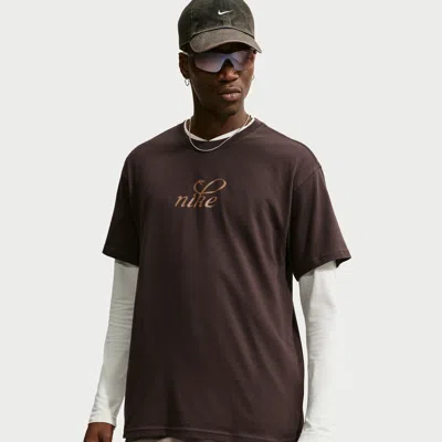 Nike Men's  Sportswear T-shirt In Brown