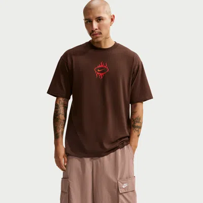 Nike Men's  Sportswear T-shirt In Brown