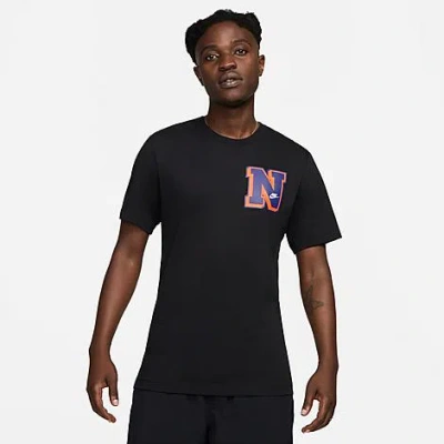 NIKE NIKE MEN'S SPORTSWEAR VARSITY LETTER GRAPHIC T-SHIRT