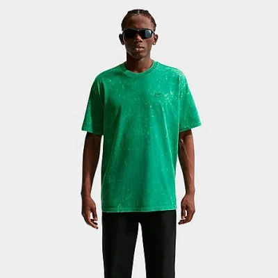 Nike Men's Sportswear Vintage-washed T-shirt In Green