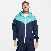 Nike Men's  Sportswear Windrunner Hooded Jacket In Blue