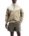 Nike Men's Sportswear Windrunner Woven Hooded Jacket In Brown