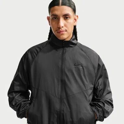 Nike Men's  Sportswear Windrunner Lined Jacket In Black