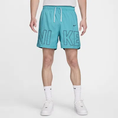 Nike Men's  Sportswear Woven Flow Shorts In Green