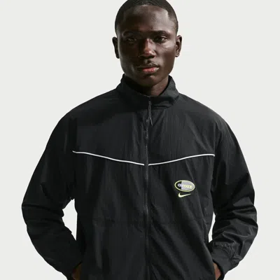 Nike Men's  Sportswear Woven Jacket In Black