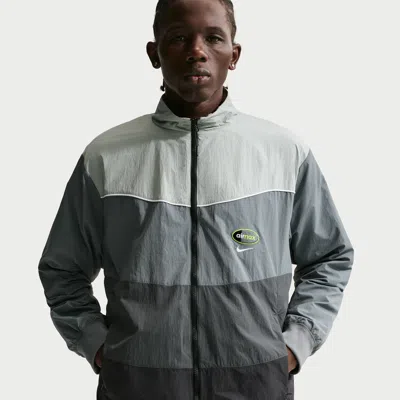 Nike Men's  Sportswear Woven Jacket In Gray