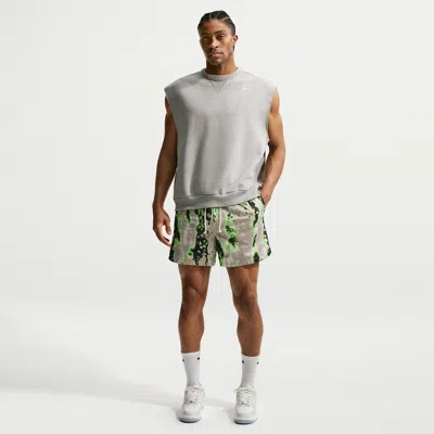 Nike Men's Standard Issue 5" Practice Mesh Basketball Shorts In Multi