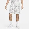 Nike Men's Standard Issue 6" Dri-fit Reversible Basketball Shorts In White