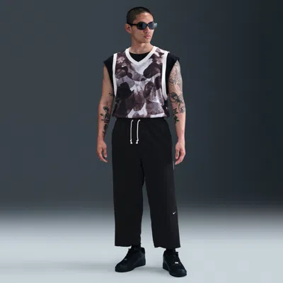 Nike Men's Standard Issue Dri-fit 7/8-length Basketball Pants In Black