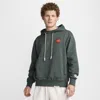 Nike Men's Standard Issue Dri-fit Basketball Pullover Hoodie In Green