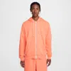 Nike Men's Standard Issue Dri-fit Full-zip Basketball Hoodie In Pink