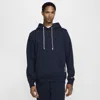 Nike Men's Standard Issue Dri-fit Pullover Basketball Hoodie In Blue