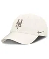 Nike New York Mets Club  Men's Mlb Adjustable Hat In White