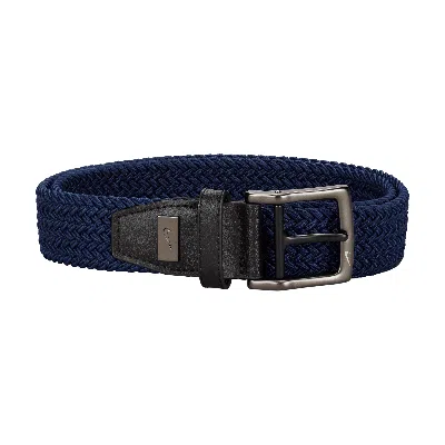 Nike Men's Stretch Woven Golf Belt In Blue