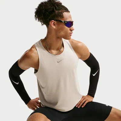 Nike Men's Stride Aero-fit Running Tank Top In Neutral