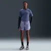 Nike Men's Stride Dri-fit 5" 2-in-1 Running Shorts In Blue