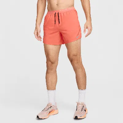 Nike Men's Stride Dri-fit 5" 2-in-1 Running Shorts In Pink