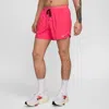 Nike Men's Stride Dri-fit 5" 2-in-1 Running Shorts In Pink