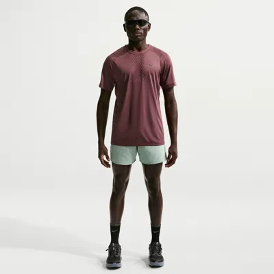 Nike Men's Stride Dri-fit 5" Brief-lined Running Shorts In Green