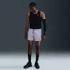 Nike Men's Stride Dri-fit 5" Brief-lined Running Shorts In Purple