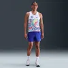 Nike Men's Stride Dri-fit 5" Brief-lined Running Shorts In Purple