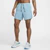 Nike Men's Stride Dri-fit 7" 2-in-1 Running Shorts In Blue