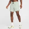Nike Men's Stride Dri-fit 7" 2-in-1 Running Shorts In Green