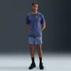 Nike Men's Stride Dri-fit 7" Brief-lined Running Shorts In Blue