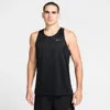 Nike Men's Stride Dri-fit Adv Running Tank Top In Black
